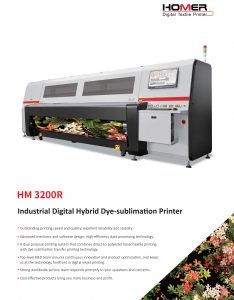 کاتالوگ دستگاه چاپ پارچه HM3200R
